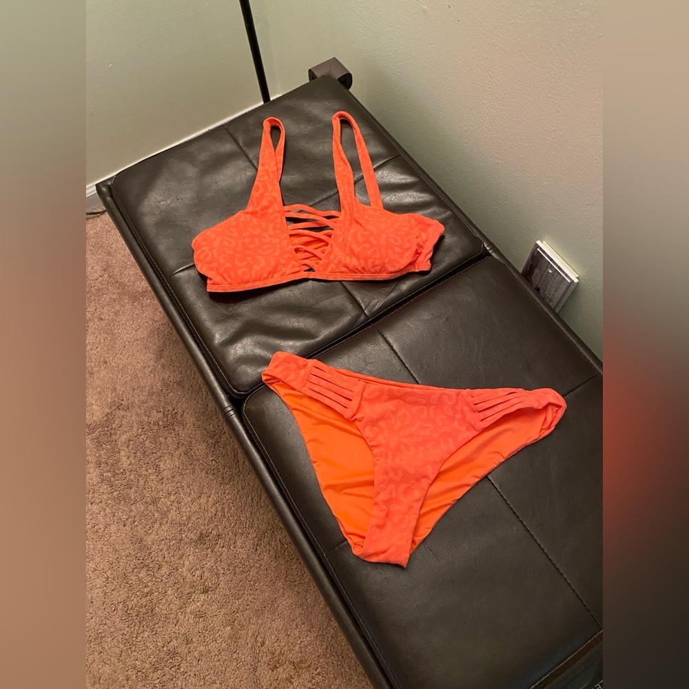 Tinibikini Neon Swim Set